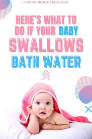 Bath's can be relaxing and a lot of fun for babies! Baby Swallowed Bath Water By Accident What Can You Do