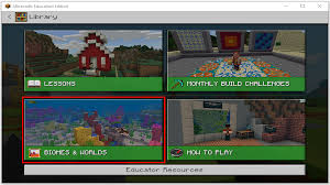 To enable the education edition chemistry features in minecraft pe, windows 10, xbox one or nintendo switch, toggle the education edition option in . Explore Application Within Content Minecraft Apply In The Classroom Lesson Simulation Microsoft Educator Centre