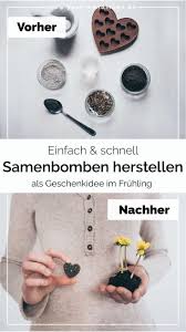 Diy Samenbomben Selber Machen Yeah Handmade In 2020 Samenbomben Selber Machen Diy Geschenke Muttertag
