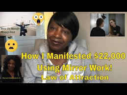 How I Manifested Money With Mirror Work Youtube Manifestation Mirror Work Law Of Attraction