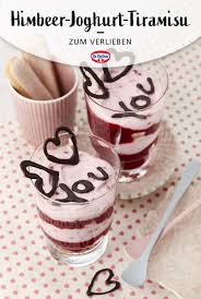 himbeer joghurt tiramisu rezept susse desserts lebensmittel essen tiramisu