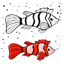 In the category fishing, you will find various motifs on the subject of sport for printing and coloring. Fish Coloring Pages For Kids Stock Photo Picture And Royalty Free Image Image 42505349