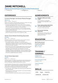 Want to save time and have your resume ready in 5. Social Media Manager Resume Examples Guide For 2021