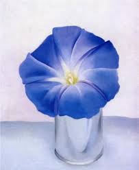 Blue Morning Glory Georgia O Keeffe Wikiart Org Blue Morning Glory Georgia O Keeffe Georgia Okeefe