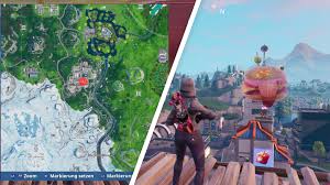It features the durr burger restaurant from greasy grove combined with a destroyed logjam woodworks. Fortnite Tanze Auf Holografischem Tomatenkopf Durrr Burger Kopf Und Knodelkopf Fundorte Season 9 Woche 4
