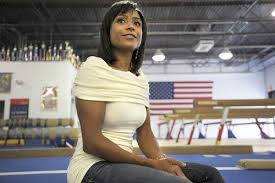 Leotard worn by gymnast dominique dawes (b. Gymnastics Children S Books The Dominique Dawes Story Children S Books Heart Of A Champion Kopa Or Kr