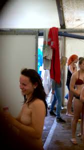 Hidden festival shower