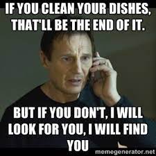 If You Clean Your Dishes That Ll Be The End Of I Be Yourself Quotes Funny Quotes Finding Yourself