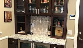 Wine bar cabinet for your dining or kitchen area solid hardwood with reach birch veneer minor scratches but overall great condition. Custom Cabinets And Built Ins For Any Room In The House