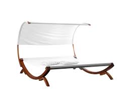 Ob fahrräder, gartengeräte oder andere dinge, die sie verstauen wollen, werden vom wetter geschützt. Garten Liegestuhl Doppel Sonnenliege Brehat Wollweiss Miliboo