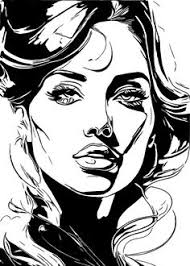 170 Drawn faces ideas