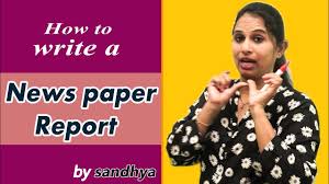 Write News Report Learn To Write News Report My Grammar Pages Youtube