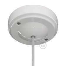 Top selected products and reviews. Porcelain Minimal Ceiling Rose Light Fitting Creative Cables
