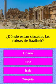 La gobernación de homs es la más grande de siria. Donde Estan Situadas Las Ruinas De La Respuesta De Trivia