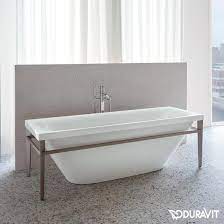 Luxus badewannen fur 2 personen. Duravit Xviu Freistehende Rechteck Badewanne 700444000b10000 Reuter