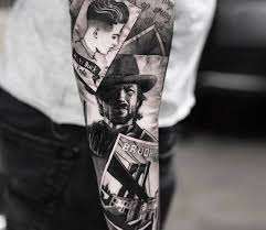 Category western tattoos has a huge collection of pictures of tattoos where you can see them and this page cowboy western tattoos will help you to find amazing and beautiful tattoo pictures. Western Tattoo By Oscar Akermo Post 14863