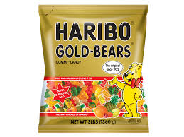 The german candy maker has seen a 127% increase in sales since 2011, and that likely has a lot. Haribo Gold Bears Gummi Candy 3 Lb Bag Each 10 99