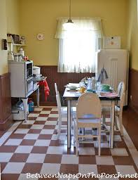 Flared blacks, tapered legs and pops of color keep the vibe clean and simple; Inside The Kitchen Of A Christmas Story Movie House Between Naps On The Porch