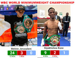 WBC World Minimumweight Champion Melvin Jerusalem is set to ...