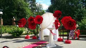 Paper Flowers Backdrop Wedding Paper Flowers Wedding Big Paper Flowers Paper Flower Backdrop