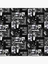 Free desktop wallpaper download affirmations affirmations. View 28 Bts Collage Wallpaper Black And White
