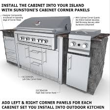 sunstone modular outdoor kitchen