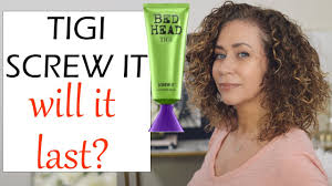 Heat up large hot rollers. Tigi Bed Head Screw It Curl Hydrating Jelly Oil Review Youtube