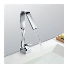 Robinets de salle de bain. Homelody Robinet Salle De Bain Cascade Mitigeur De Lavabo Design Moderne Pour Vasque Chrome Jd8211a0ch
