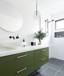 Pin By Charbeaux On Upstairs Bathroom Bathroom Color Schemes Trending Bathroom Colors Green Bathroom
