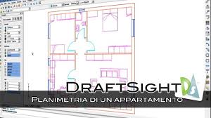 Migliori programmi e app web gratis per disegnare planimetrie, arredare casa, creare la piantina di stanze e interni di appartamenti. Draftsight Planimetria Di Un Appartamento Youtube