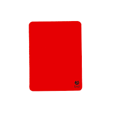 2.4 alleen een rode kaart met minuutaanduiding. Rode Kaart Neon B D Refsupplies