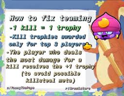 How To Resolve Teaming In Showdown Brawlstars