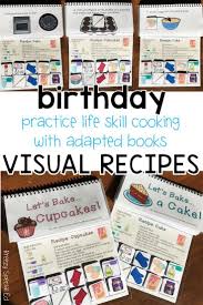 Adapted Books Visual Recipes And Worksheets Quizzes To Help Your Students Improve Their Cooking Skills Pe Visual Recipes Interactive Cooking Cooking Lessons