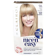Clairol Nice N Easy Natural Looking Hair Color Light Ash Blonde 9a Permanent Hair Color Meijer Grocery Pharmacy Home More