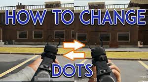 Pubg Arrow Red Dot Is The Best How To Change Red Dot Youtube