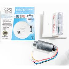 Purchase units with flashing strobe lights to accommodate people who are hard of hearing: Usi 120 Volt Photoelectric Smoke Alarm Strobe Kit For Hearing Impaired Meets Ada 2417