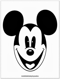 Mickey sitting down pdf link. Mickey Mouse Head Coloring Pages