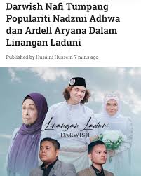 Punye lame si nadzmi ni tunggu and bg hint,ngatkan dah habis kena friendzone dah.rupe2 nye.ke sini diaorg 😁 Munsyeed Corner Darwish Nafi Dakwaan Tumpang Populariti Facebook
