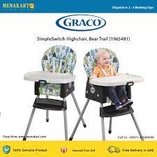 graco simpleswitch highchair bear trail 1965481 high chair graco bear