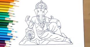 The Best Way To Draw God Ganesha With Easy Traces Drawing Of Ganesh Ji Simplyhindu You can either draw something new from scratch, or open some file and 🎨 want to draw something creative but you have no paper? draw god ganesha with easy