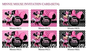How to make minnie mouse party invitations: Customize A Minnie Mouse Invitation Card Based On Available Designs By Ezws727 Fiverr