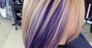 If yes, you've been hit by the peekaboo highlights trend. Purple Peekaboo Highlights Blonde Base Highlights And Purple Peekaboo Hair Beauty At Repinned Net