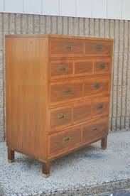 Furniture made from natural wood may move slightly as temperature and humidity cause the wood to expand and contract. Baker Milling Road Banded Front Campaign Style Tall Chest Of Drawers Dresser Dresser Drawers Tall Chest Modern Dresser
