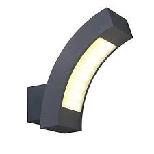 Cette applique d'extérieur moderne peut supporter une ampoule e27 d'une puissance de 60w maximum. Applique Led Blooma Ross Gris Anthracite Castorama