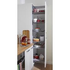 Rangement Coulissant Colonne 6 Paniers Pour Colonne L 60 Cm Delinia Meuble Cuisine Colonne De Rangement Cuisine Renovation Cuisine