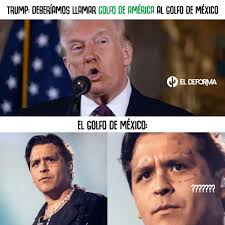 Ante los intentos del presidente #Trump por renombrar el #GolfodeMéxico.  Claudia Sheinbaum demostró que el Golfo de México lleva ese nombre desde  mucho antes que la fundación de Estados Unidos. Es más,