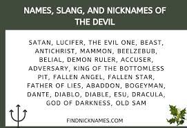 In the following section, we have enlisted some of the very cool and stylish free fire names that a player can use for their characters. 140 Names Slang And Nicknames For The Devil Find Nicknames