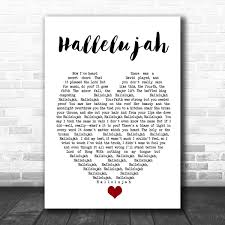 The meaning of hallelujah, a popular masterpiece of music, is perhaps best understood through its complex history. Hallelujah Leonard Cohen Song Lyric Heart Music Wall Art Print Song Lyric Designs