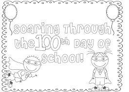 Try putting the finished pictures up on display, or send them home for the parents. Best Free 100th Day Of School Printable Activities And Worksheets Jeffersonclan