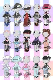 Mixed Outfit Adopts Closed By Horror Star Drawing Anime Clothes Art Clothes Drawing Clothes